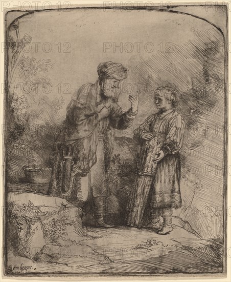 Abraham and Isaac, 1645.