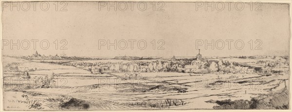 Landscape with a View toward Haarlem (The Goldweigher's Field), 1651.