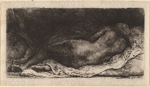 Negress Lying Down, 1658.