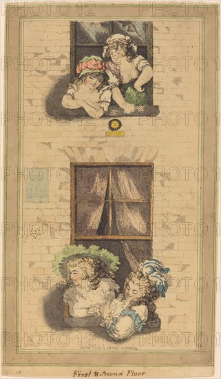 First and Second Floor, published 1791.