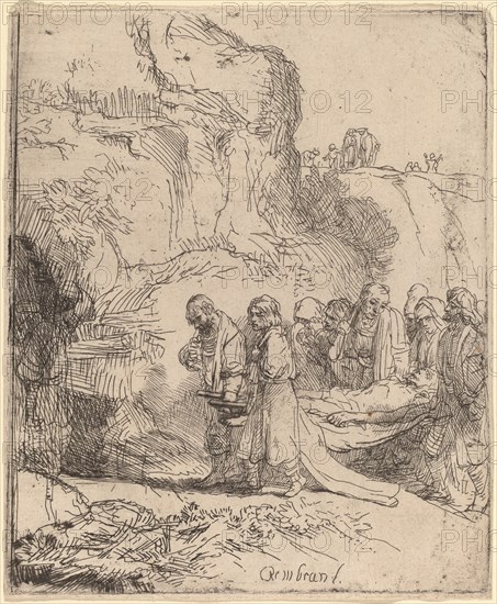 Christ Carried to the Tomb, c. 1645.