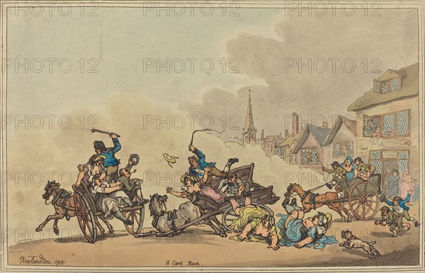 A Cart Race, 1788.