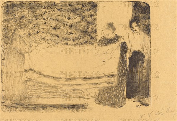 Folding the Linen (Le pliage du linge), 1893.