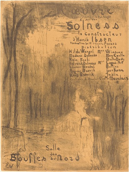 Solness le constructeur, 1894.