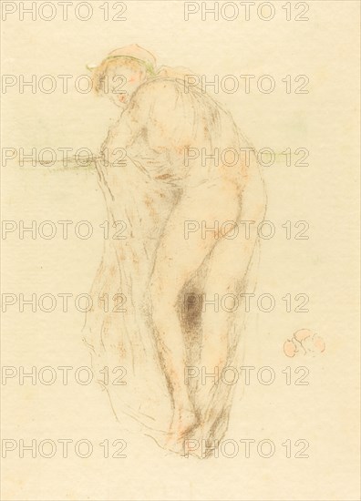 Nude Model, Back View, 1891.