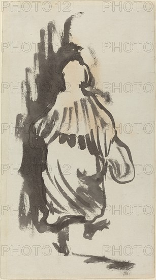 Walking Figure Seen from Behind, c. 1894.