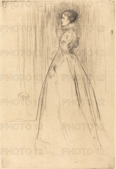 The Velvet Dress, 1873.