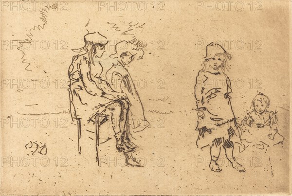 The Menpes Children, c. 1884/1886.
