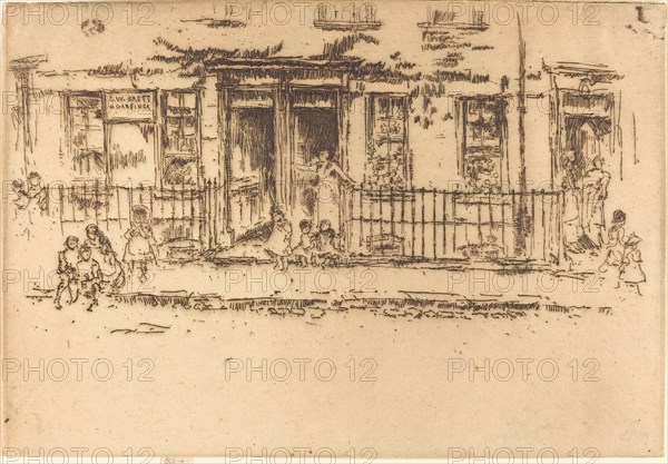 Justice Walk - Chelsea, c. 1886/1888.