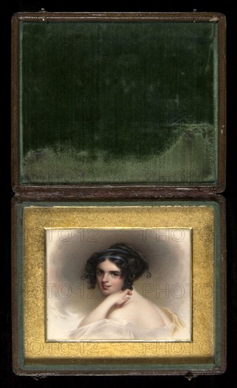 Frances Anne "Fanny" Kemble, ca. 1833.