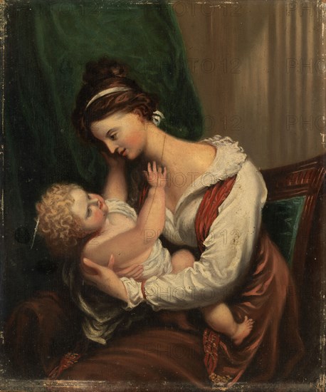 Mother and Child, mid-19th century.
