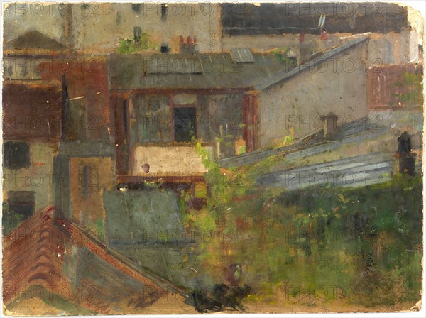 Rooftops, ca. 1900.