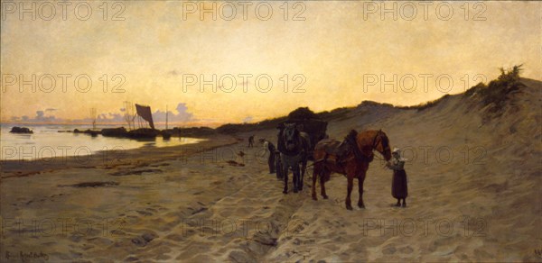 The Seaweed Gatherers, 1886.