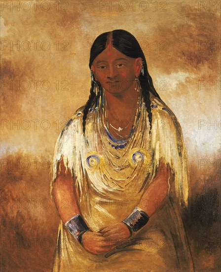 Mún-ne-o-ye, a Woman, 1832.