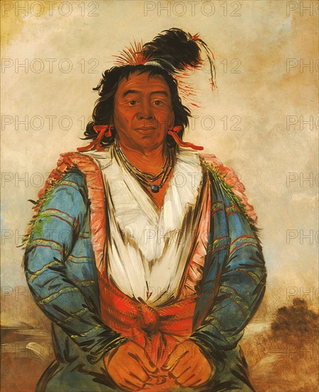 Hose-put-o-káw-gee, a Brave, 1834.