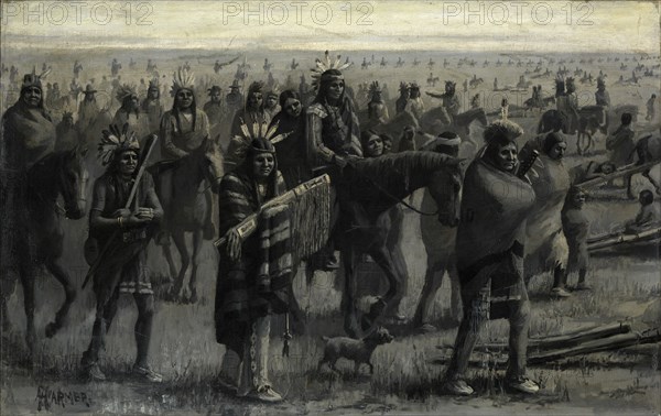 Indians Migrating.