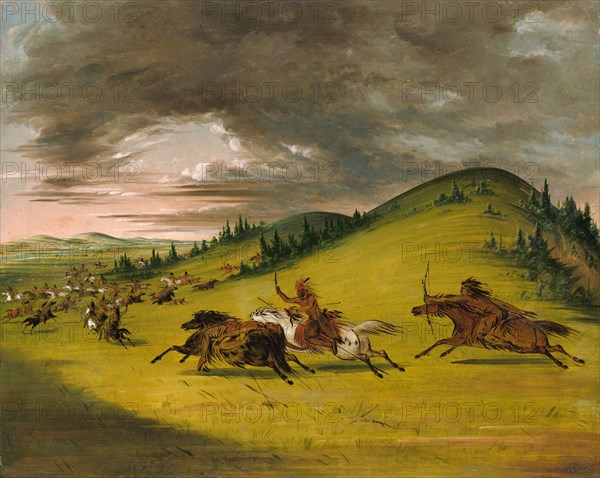 Battle Between Sioux and Sac and Fox, 1846-1848.