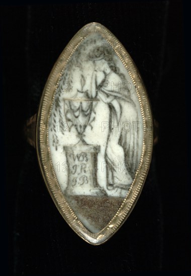 Mourning Ring for William Burnside, 1788.