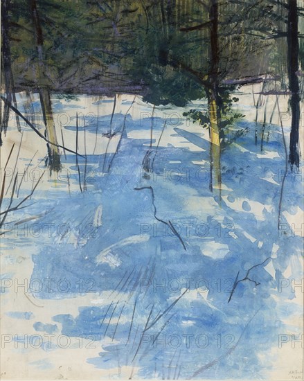 Winter, Monadnock, ca. 1900.