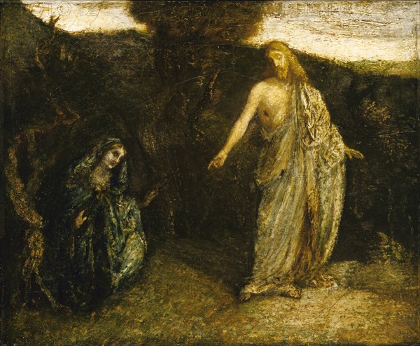 Christ Appearing to Mary, ca. 1885.