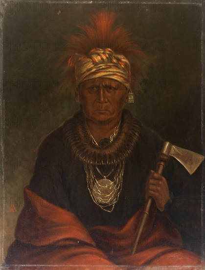 Keokuk (The Watchful Fox), ca. 1876-1899.