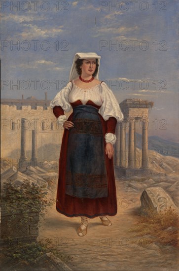 Italian Woman, ca. 1890-1899.