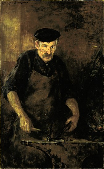 The Blacksmith, 1909.