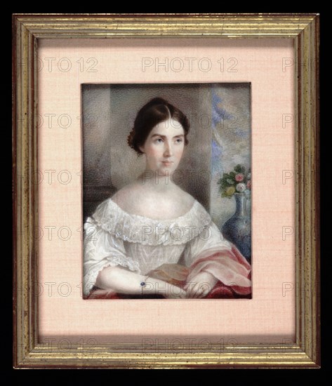 Harriet Hampton, ca. 1835.