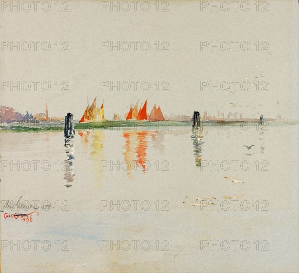 The Lagoon, Venice, 1898.