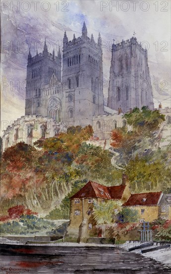 Durham Cathedral, England, 1913.