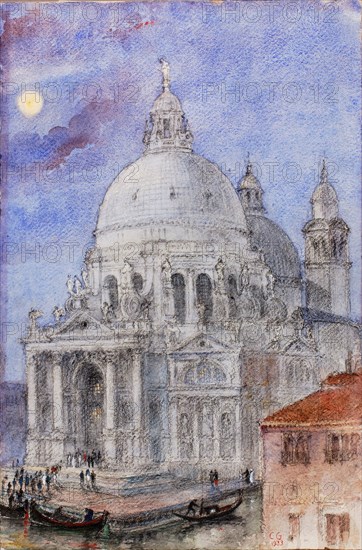 Santa Maria Della Salute, Venice, 1933.