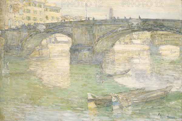 Ponte Santa Trinità, 1897.