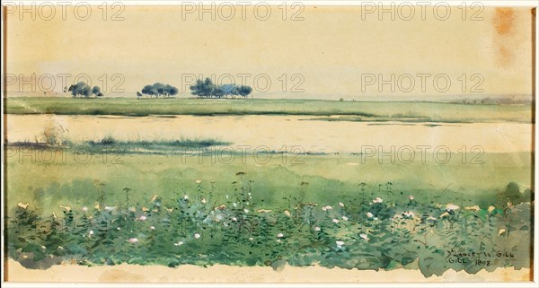 (Landscape with Marshes), 1898.