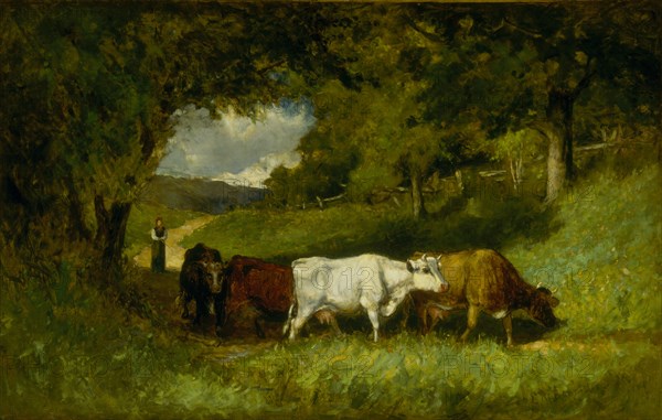 Driving Home the Cows, 1881.
