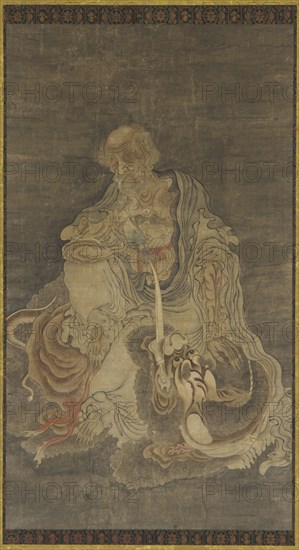 Manjushri Seated on a Lion, 1368-1644.