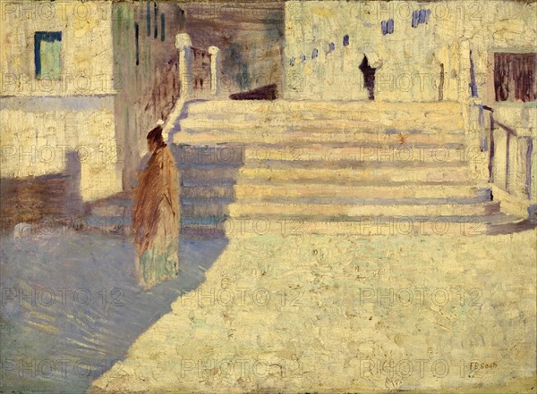 Femmes pres des Escaliers no. II, n.d.
