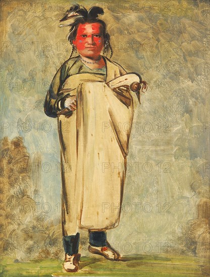 Káw-kaw-ne-chóo-a, a Brave, 1828.