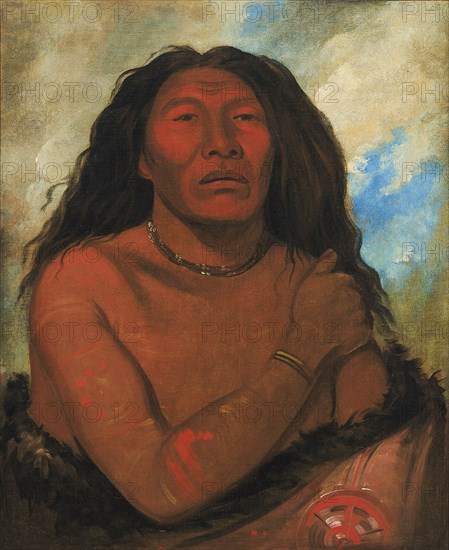 Duhk-gits-o-ó-see, Red Bear, a Distinguished Warrior, 1832.