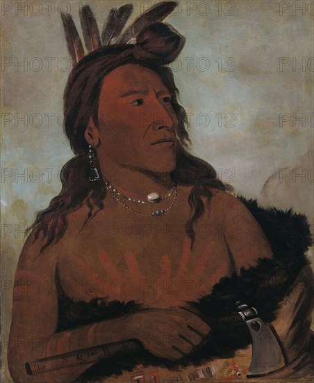 Mah-tó-che-ga, Little Bear, a Hunkpapa Brave, 1832.