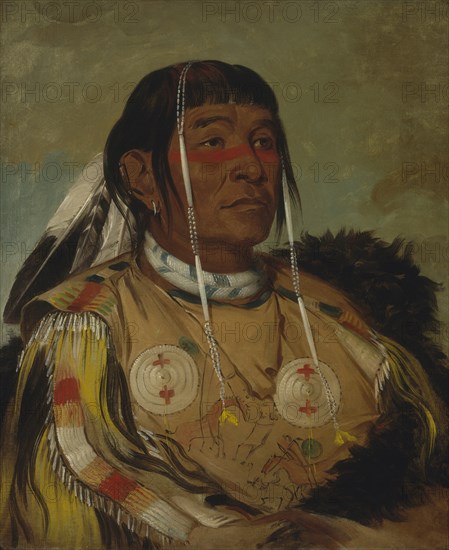 Sha-có-pay, The Six, Chief of the Plains Ojibwa, 1832.