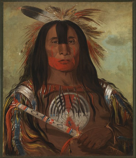 Stu-mick-o-súcks, Buffalo Bull's Back Fat, Head Chief, Blood Tribe, 1832.