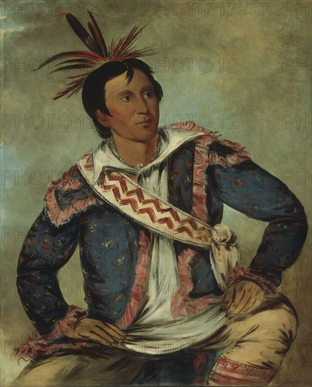 Há-tchoo-túc-knee, Snapping Turtle, a Half-breed, 1834.