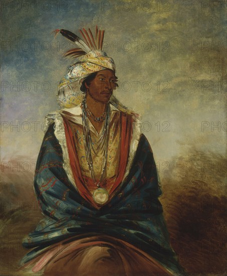 Tel-maz-há-za, a Warrior of Distinction, 1834.