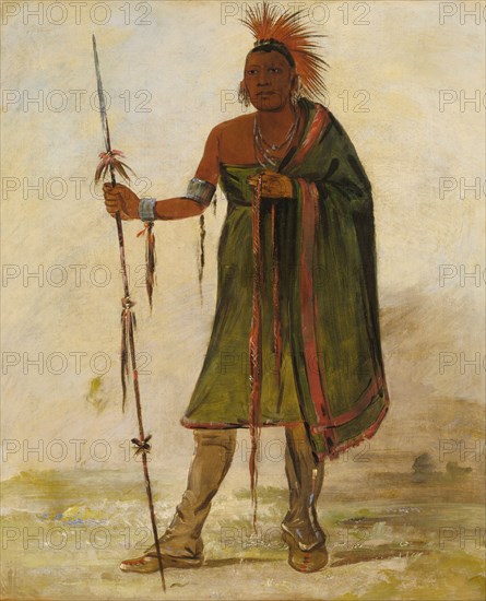 Wash-ím-pe-shee, Madman, a Distinguished Warrior, 1834.