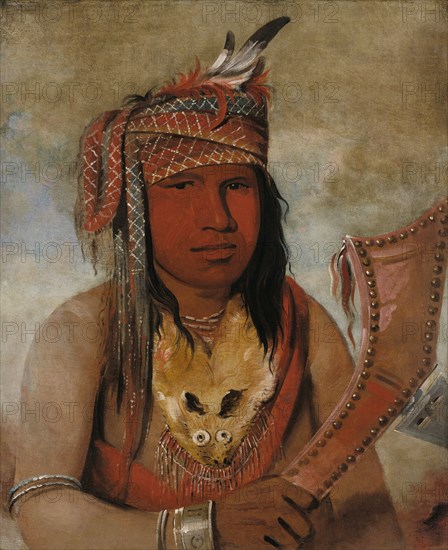 I-an-be-w'ah-dick, Male Caribou, a Brave, 1836.