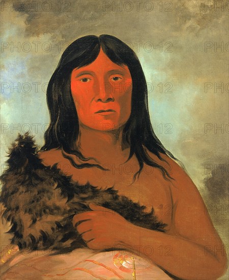 Kay-ée-qua-da-kúm-ee-gísh-kum, He Who Tries the Ground with His Foot, 1836.