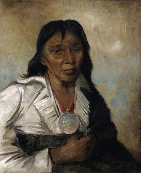 Shin-gós-se-moon, Big Sail, a Chief, 1836?.