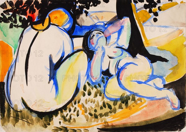 Nudes, 1915-1918.