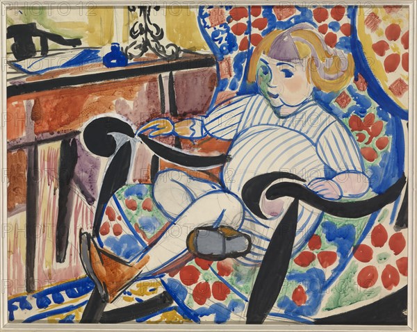 Gouache, ca. 1916.