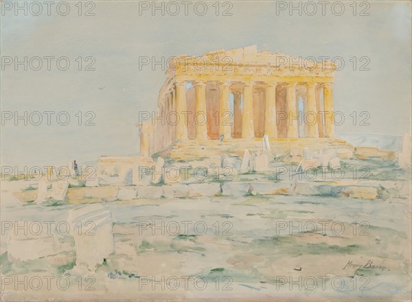 The Parthenon, West Facade, n.d.